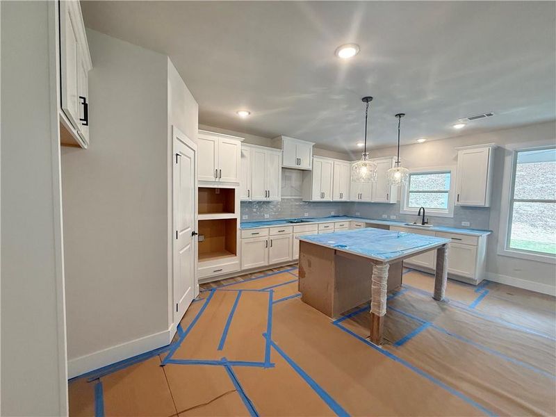 In-progress construction of a new home in , Hoschton, GA (Image 15).