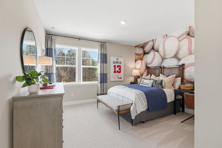 Representative furnished interior of a home built from the Essex by Taylor Morrison in Dreycott, Lawrenceville (Image 54).