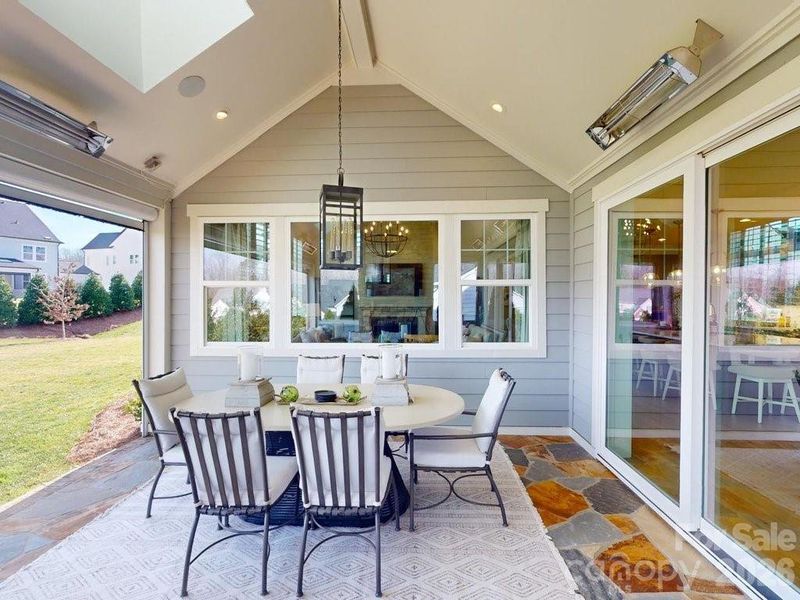Exterior details and patio area of a home in , Davidson (Image 3).