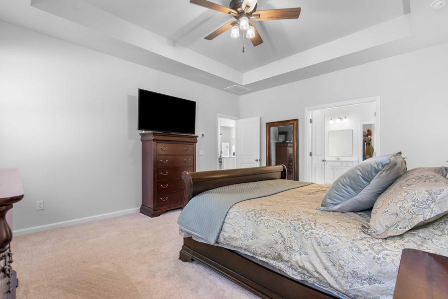 Furnished interior view inside a new home in French Quarter Creek, Huger (Image 8).