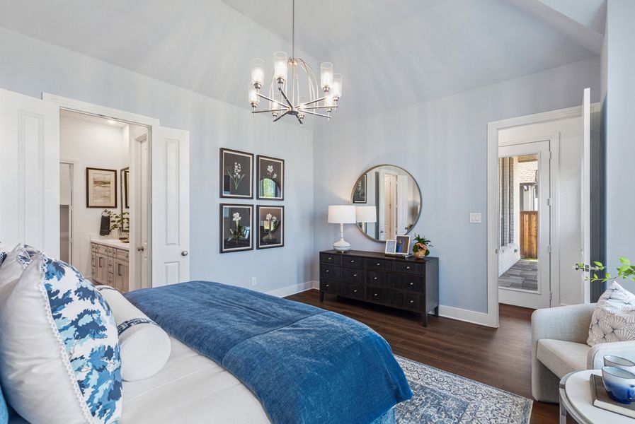Representative Primary Bedroom - some options shown