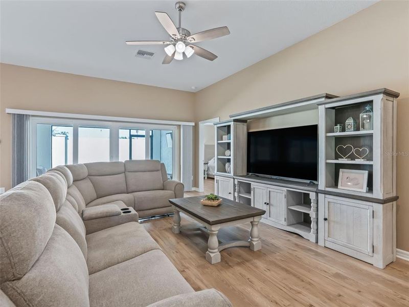 Furnished interior view inside a new home in , The Villages (Image 10).