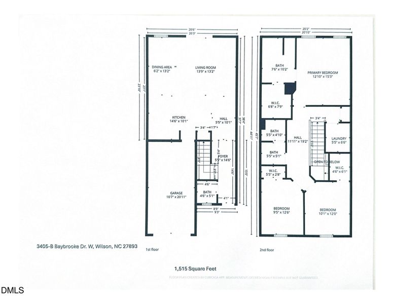 3405-B Baybrooke Dr. W Wilson NC 27893 F