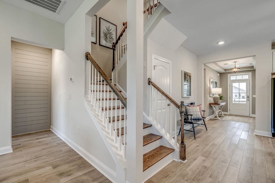 Furnished interior view inside a new home in The Oaks, Goose Creek (Image 25).