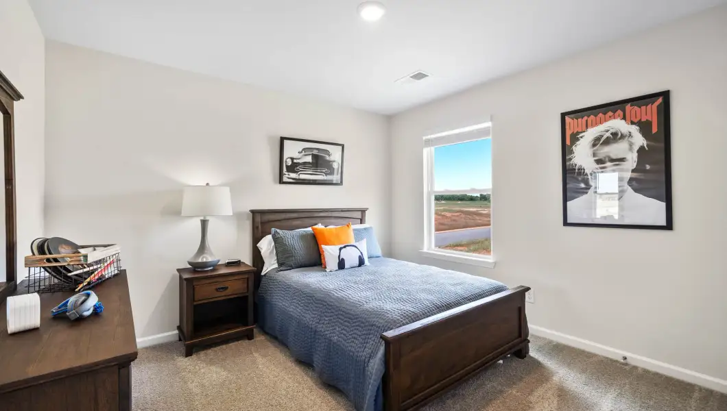 Furnished interior view inside a new home in Rocky River Ridge, Anderson (Image 20).