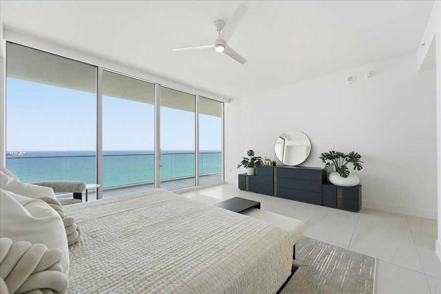 Furnished interior view inside a new home in , Fort Lauderdale (Image 8).