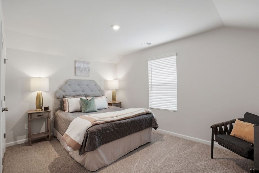 Furnished interior view inside a new home in Waxhaw Landing, Monroe (Image 29).