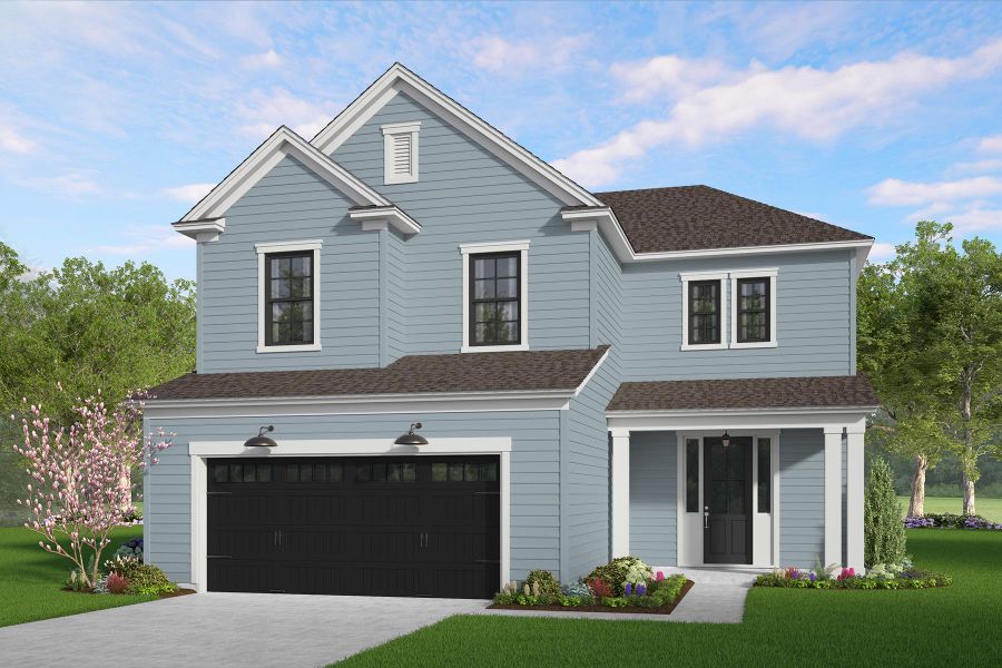 Representative rendering of the exterior for the Ellis by Hunter Quinn Homes (Image 23).