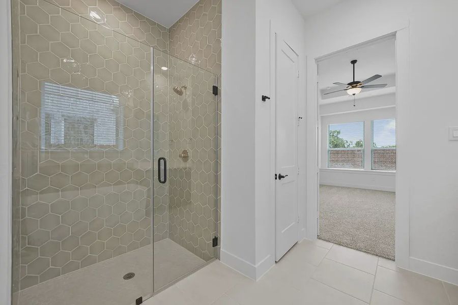 Furnished interior view inside a new home in Grange, Katy (Image 12).