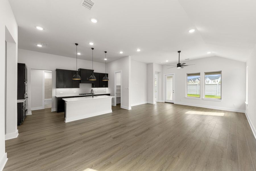 Spacious, unfurnished interior of a new home in Discovery Collection at Painted Tree Village, McKinney (Image 20). Spacious, unfurnished interior of a new home in Discovery Collection at Painted Tree Village, McKinney (Image 20).