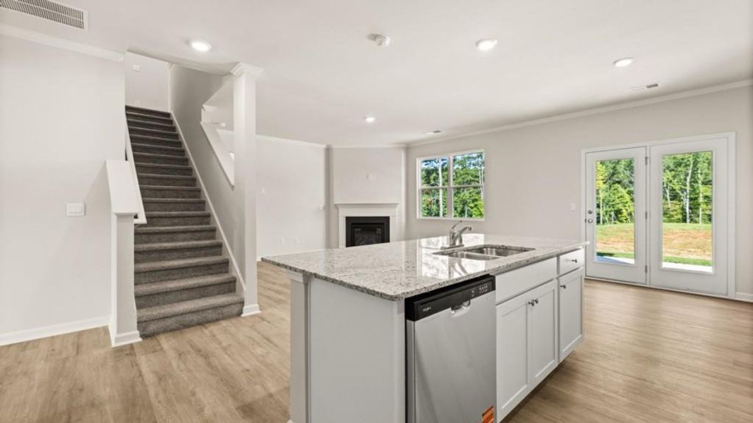 Furnished interior view inside a new home in Fairhaven, Lithia Springs (Image 6).