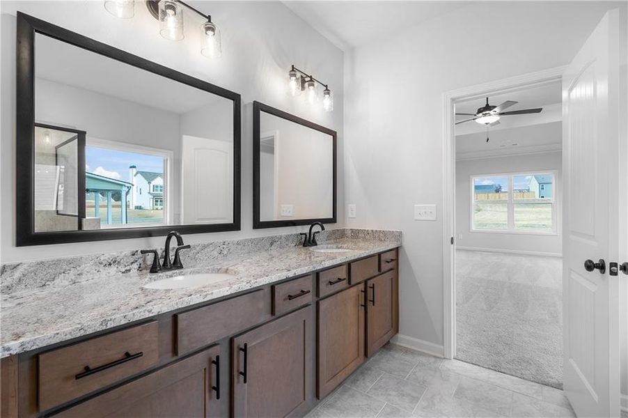 Furnished interior view inside a new home in Harmony Farms, Eatonton (Image 13).