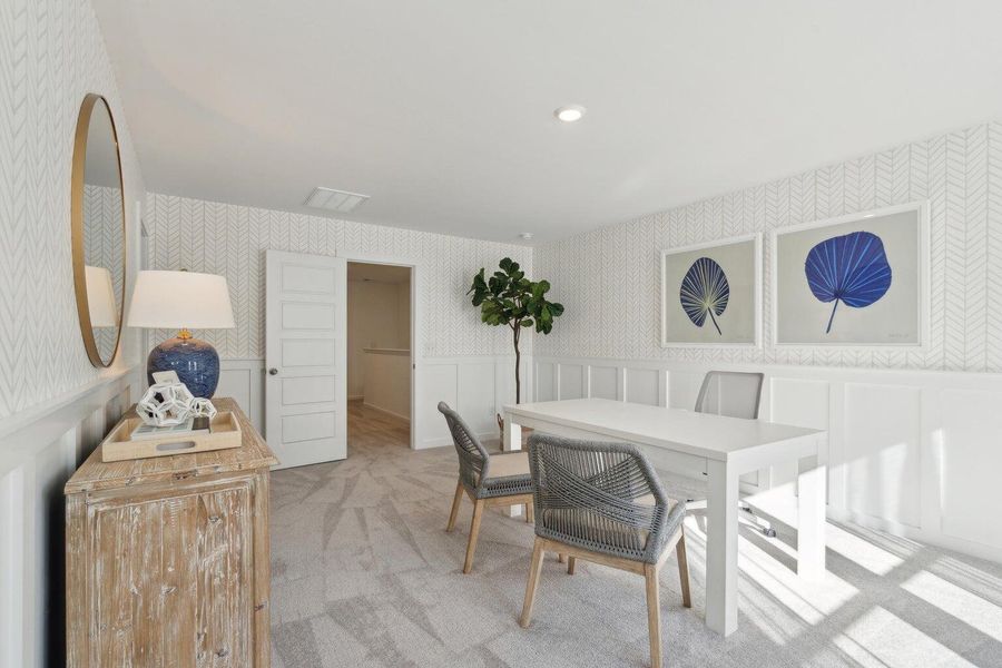 Furnished interior view inside a new home in , Summerville (Image 14).