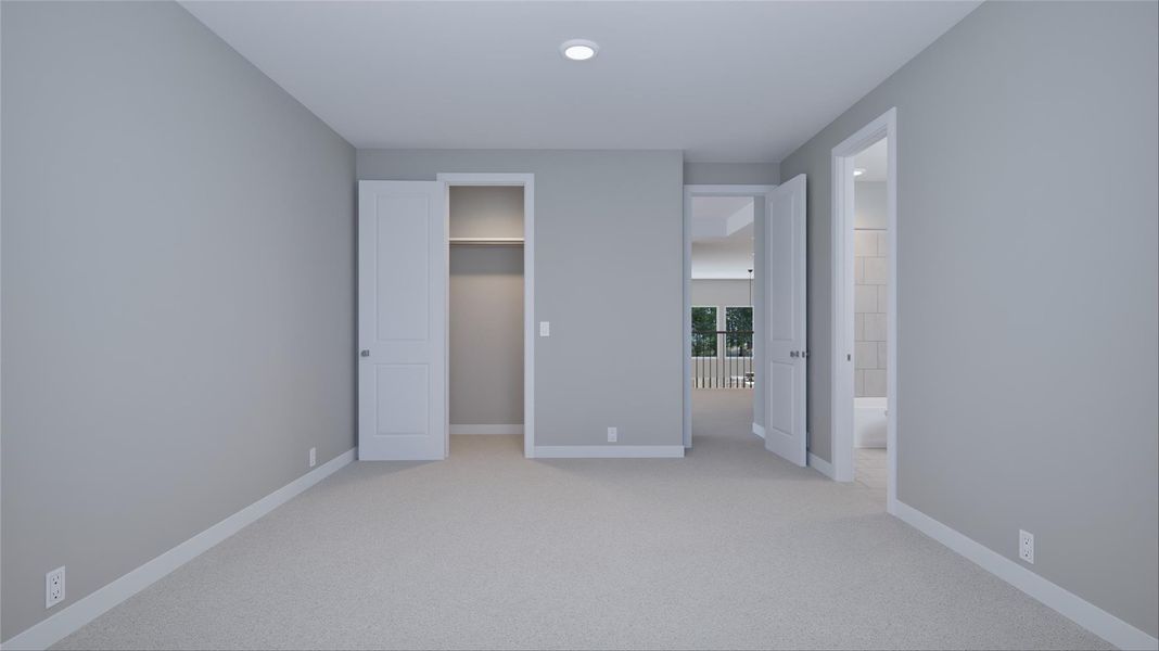 Spacious, unfurnished interior of a new home in Canterra Creek 60', Iowa Colony (Image 13). Spacious, unfurnished interior of a new home in Canterra Creek 60', Iowa Colony (Image 13).