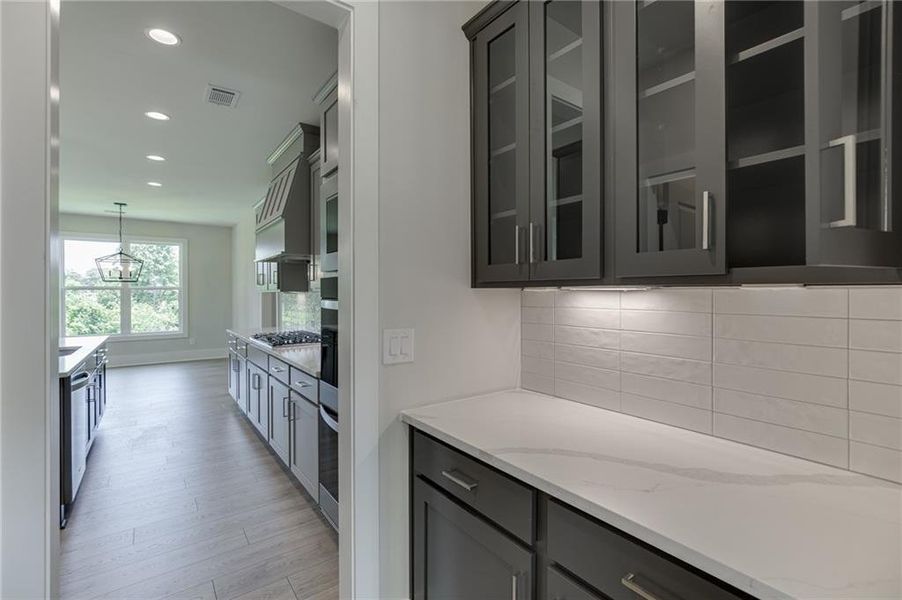 Furnished interior view inside a new home in , Buford (Image 10).