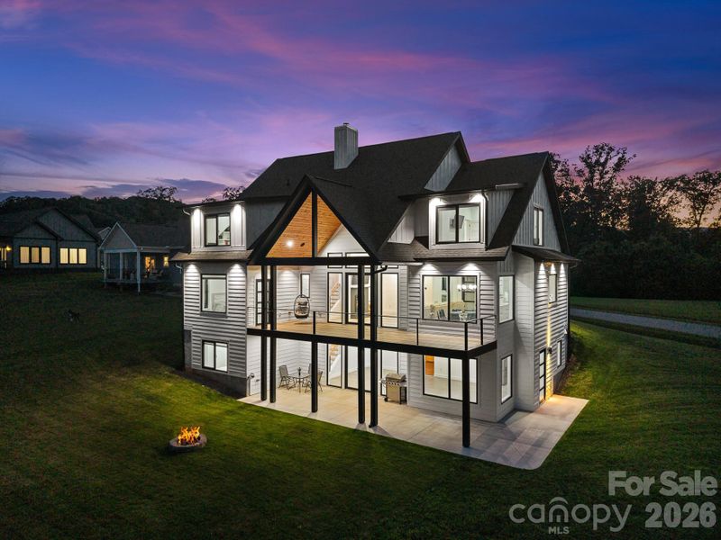 Front exterior of a new home in , Candler, NC, highlighting curb appeal (Image 30). Front exterior of a new home in , Candler, NC, highlighting curb appeal (Image 30).