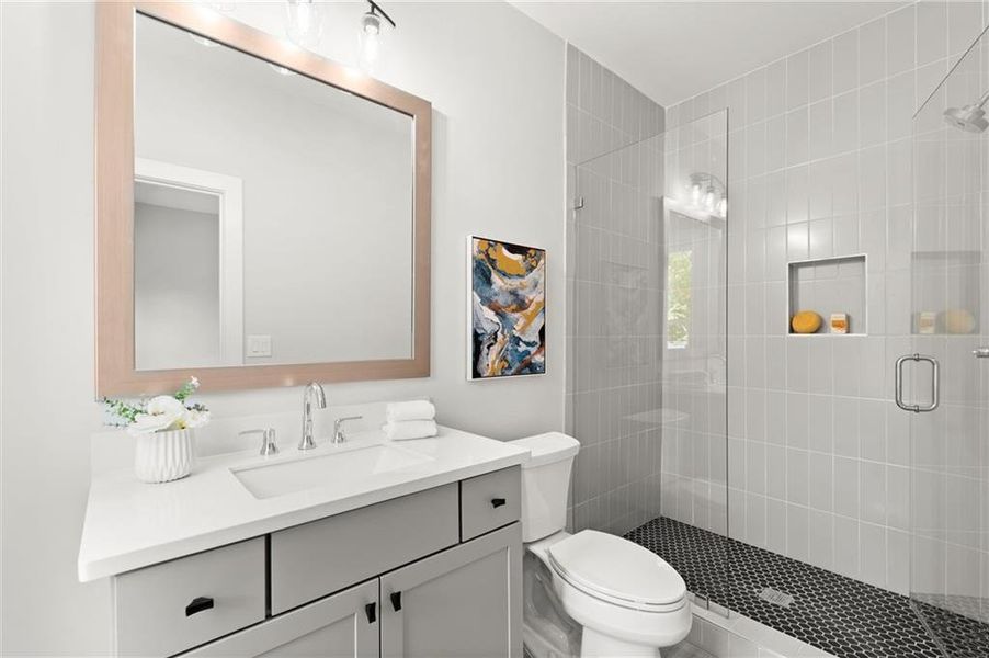 Furnished interior view inside a new home in , Brookhaven (Image 13).