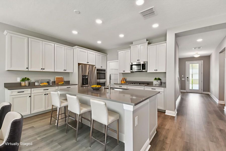 Kitchen - Virtually Staged