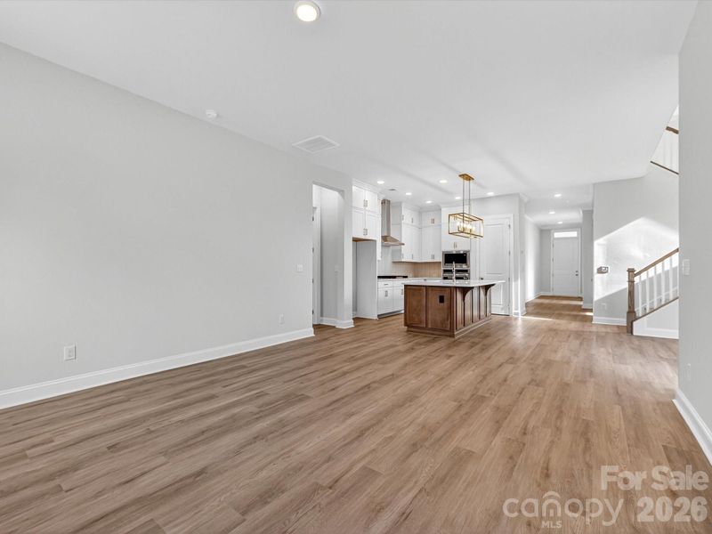 Spacious, unfurnished interior of a new home in North Creek Village, Huntersville (Image 33).