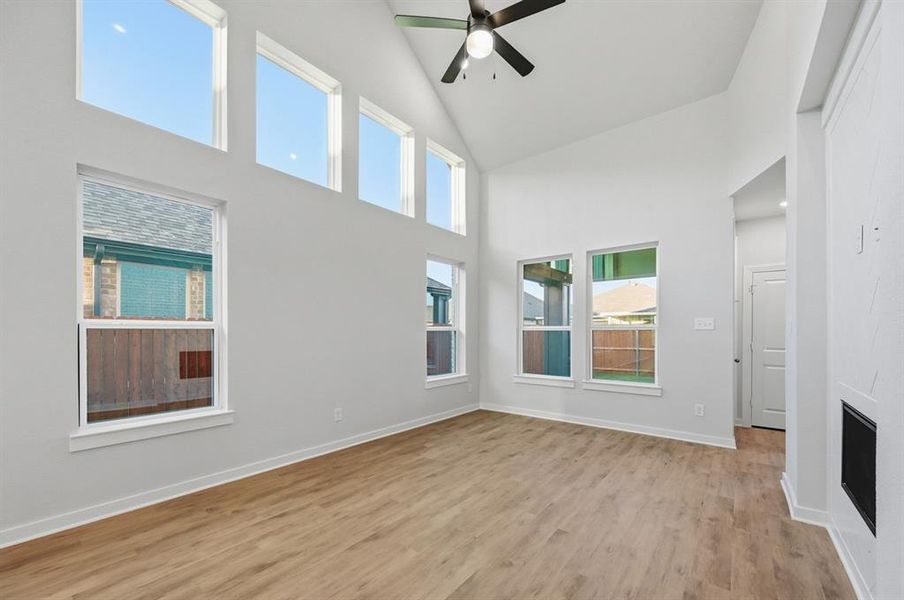 Spacious, unfurnished interior of a new home in Heartland, Heartland (Image 16). Spacious, unfurnished interior of a new home in Heartland, Heartland (Image 16).