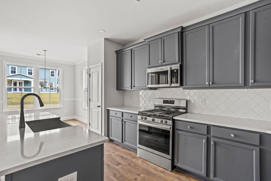 Furnished interior view inside a new home in High Point at Foxbank, Moncks Corner (Image 9).