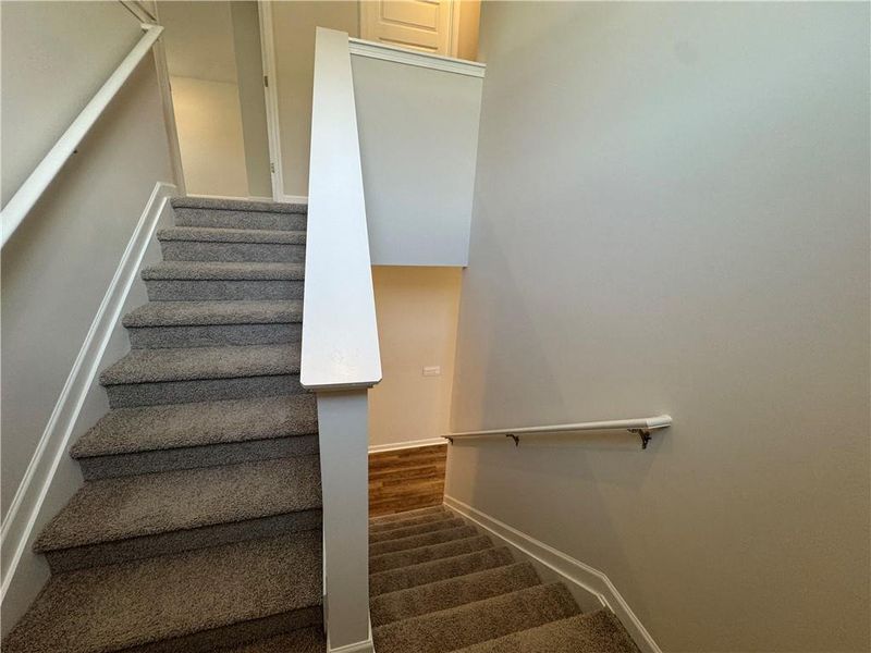 Spacious, unfurnished interior of a new home in Oakchase at Hampton, Hampton (Image 22). Spacious, unfurnished interior of a new home in Oakchase at Hampton, Hampton (Image 22).