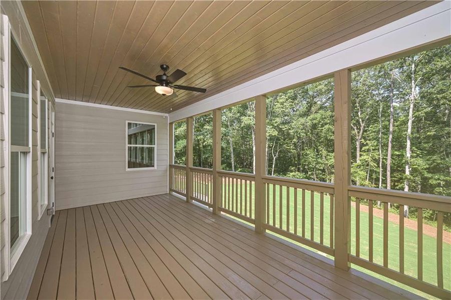 Exterior details and patio area of a home in , Douglasville (Image 32).