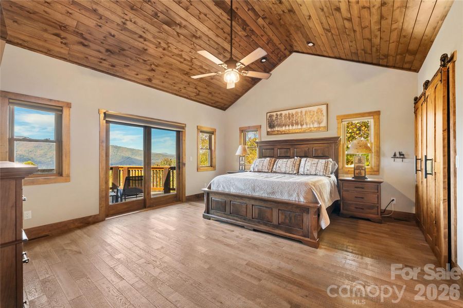 Furnished interior view inside a new home in , Waynesville (Image 29).