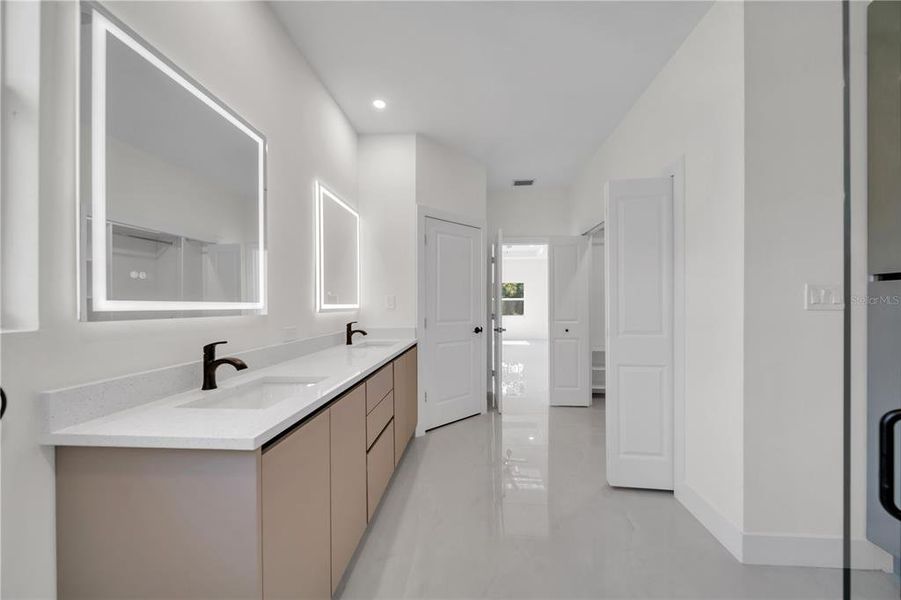 Furnished interior view inside a new home in , Lehigh Acres (Image 13).