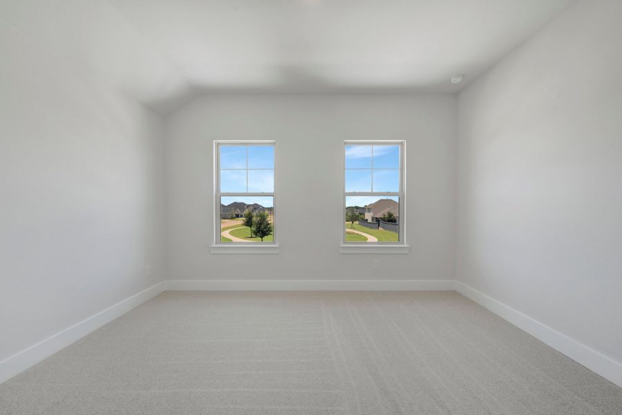 Spacious, unfurnished interior of a new home in Union Park, Little Elm (Image 23). Spacious, unfurnished interior of a new home in Union Park, Little Elm (Image 23).