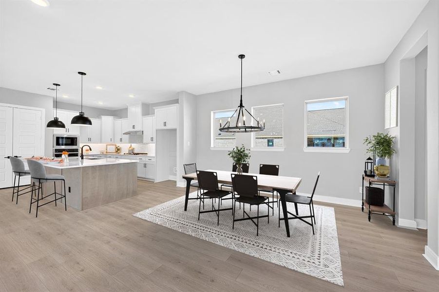 Furnished interior view inside a new home in Elements at Viridian - Signature Series, Arlington (Image 7).