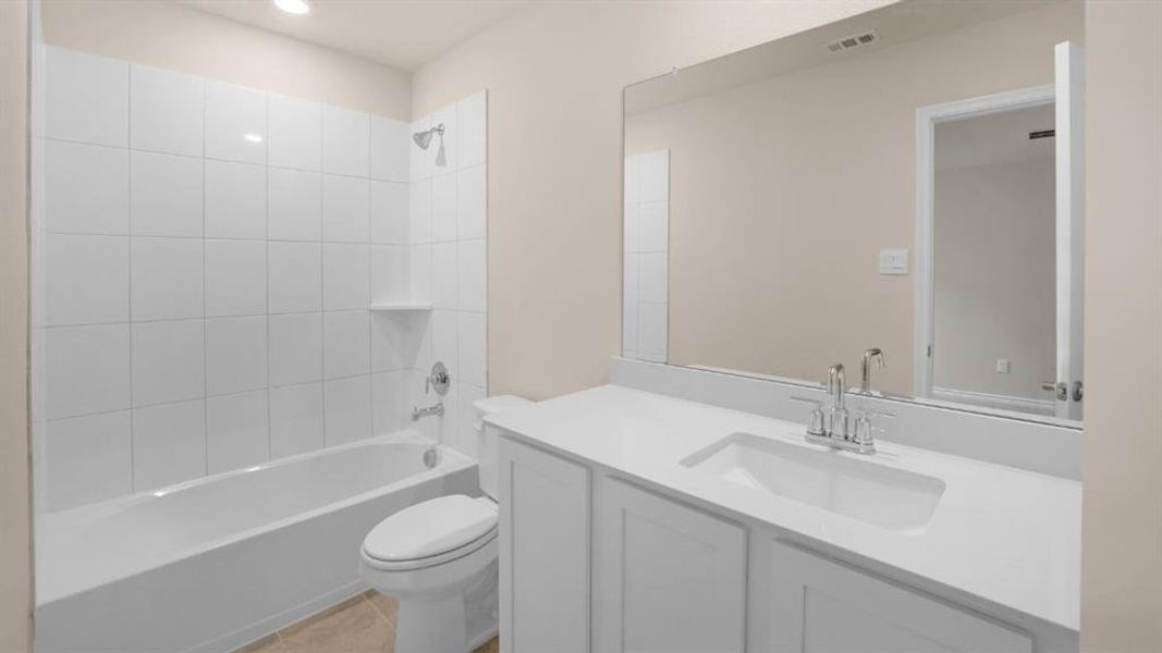 Furnished interior view inside a new home in The Landing at Hidden Lakes, McKinney (Image 6).