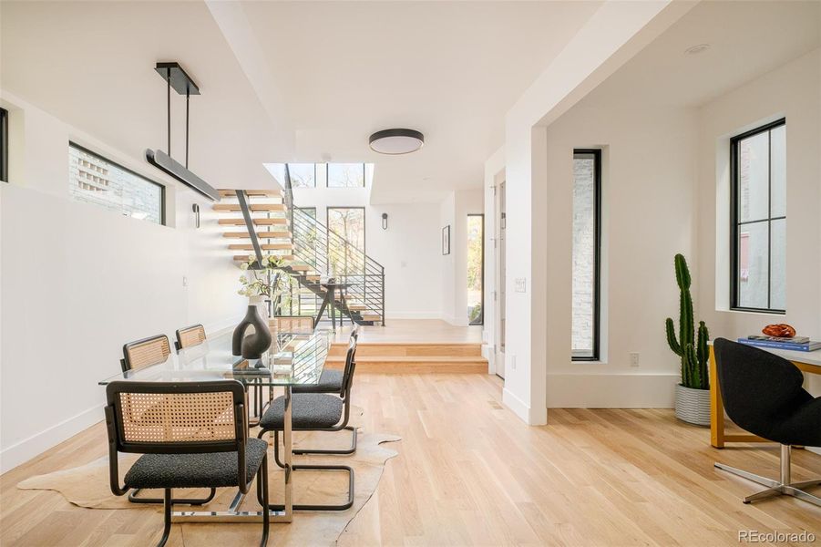 Furnished interior view inside a new home in , Denver (Image 10). Furnished interior view inside a new home in , Denver (Image 10).