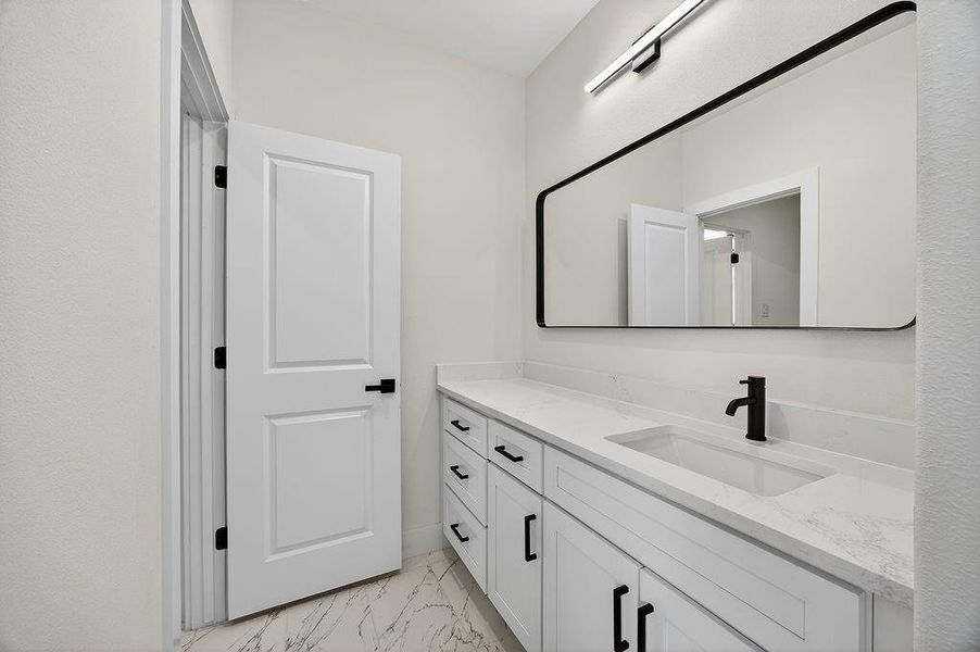 Furnished interior view inside a new home in , Fort Worth (Image 18).