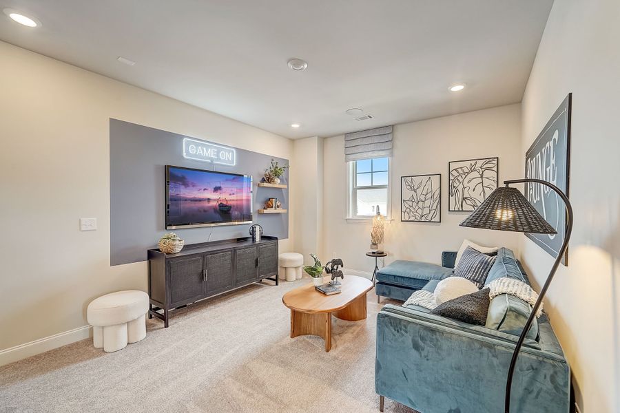 Furnished interior view inside a new home in Nichols Farm, Dacula (Image 22).