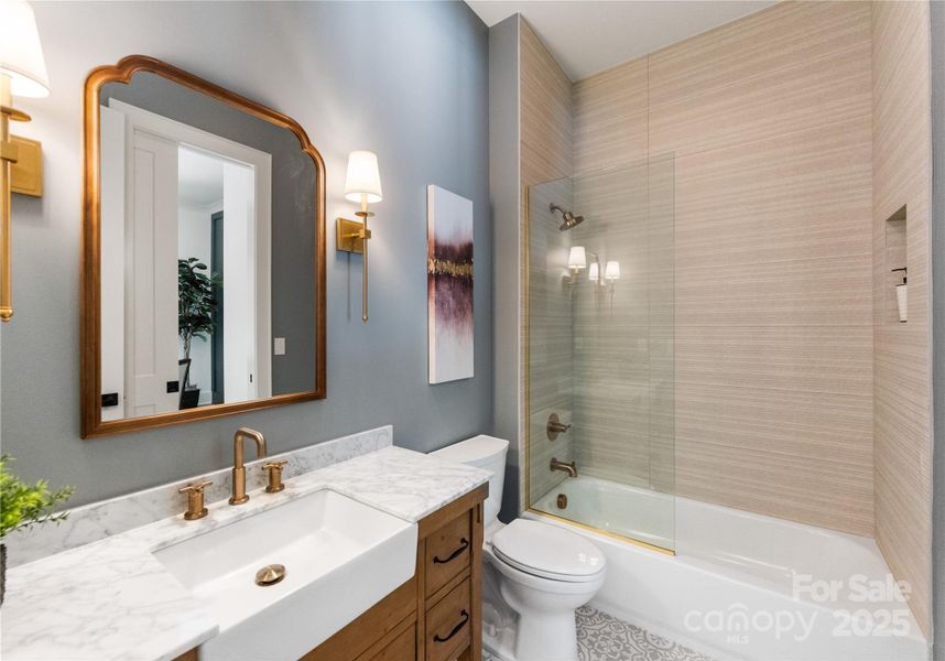 Furnished interior view inside a new home in , Denver (Image 11).