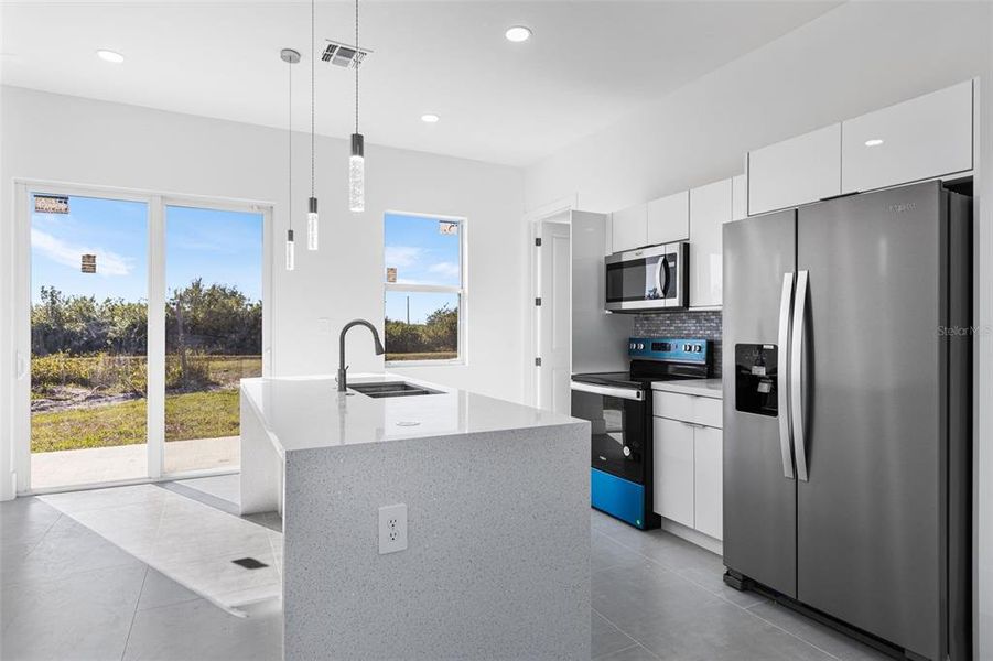Furnished interior view inside a new home in , Lehigh Acres (Image 11).