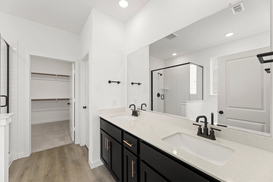 Primary Bathroom Representative Photo featuring the Noir Collection