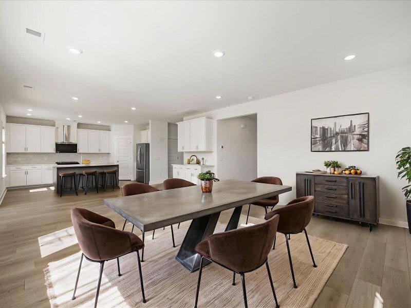 Furnished interior view inside a new home in , Summerville (Image 3).