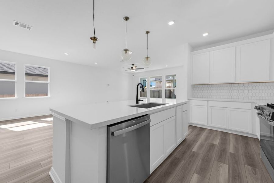 Furnished interior view inside a new home in Nolina 45s, Georgetown (Image 8).