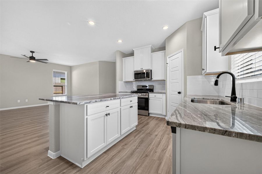 Furnished interior view inside a new home in La Segarra, Brookshire (Image 4).