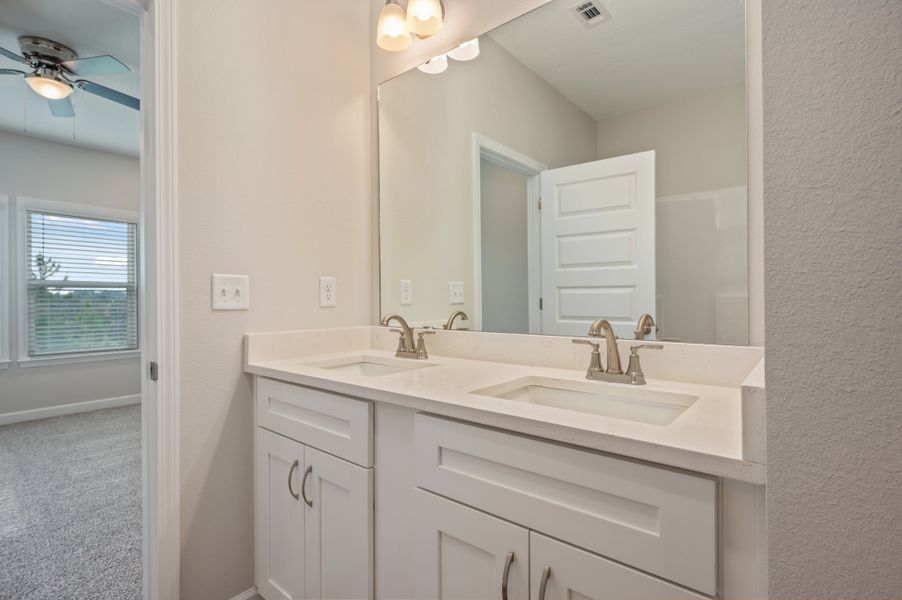 Furnished interior view inside a new home in Blossom Grove, Crestview (Image 9).