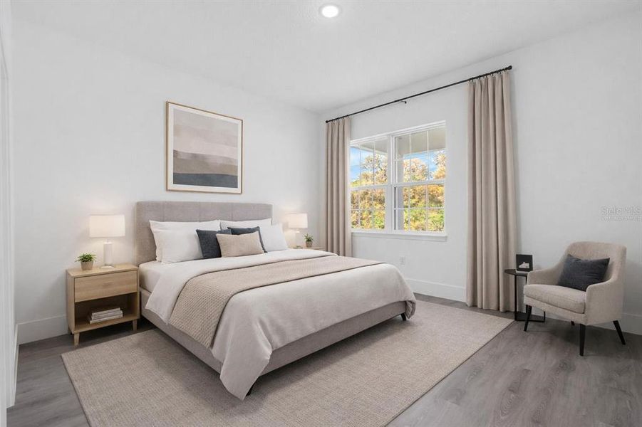 Furnished interior view inside a new home in , Ocala (Image 5).