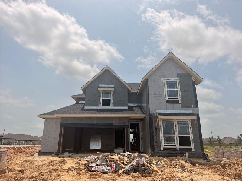 In-progress construction of a new home in Elyson 45' & 70', Katy, TX (Image 11). In-progress construction of a new home in Elyson 45' & 70', Katy, TX (Image 11).