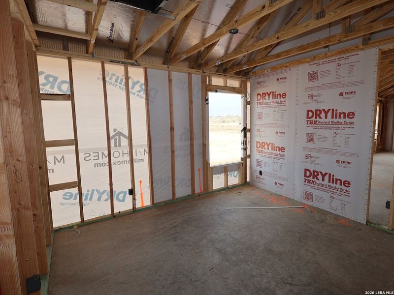 In-progress construction of a new home in Hickory Ridge, Elmendorf, TX (Image 26). In-progress construction of a new home in Hickory Ridge, Elmendorf, TX (Image 26).