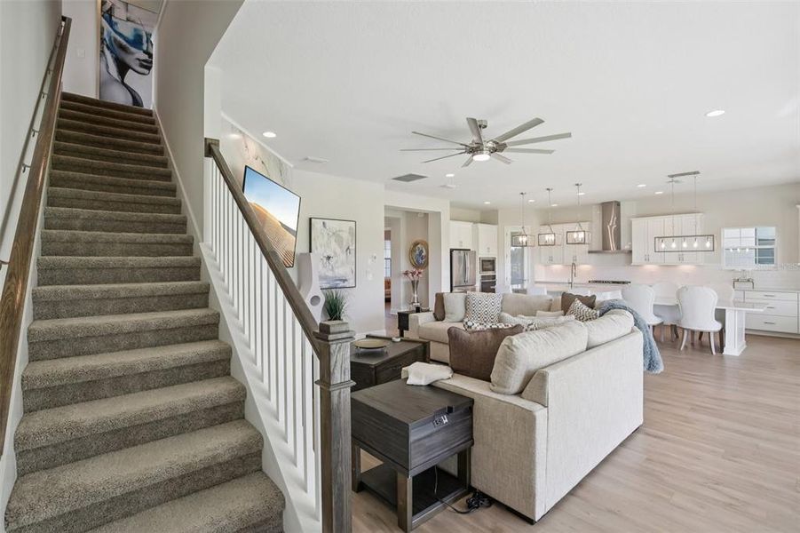 Furnished interior view inside a new home in Hawkstone, Lithia (Image 25). Furnished interior view inside a new home in Hawkstone, Lithia (Image 25).