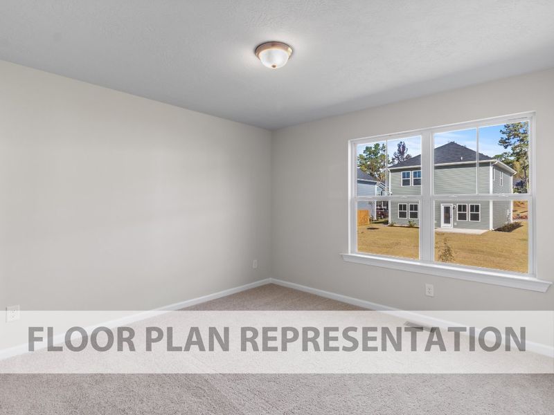 Athens Plan Secondary Bed | Ivey Homes