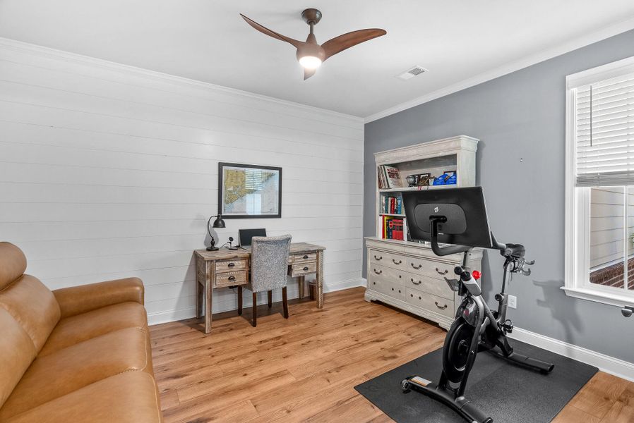 Furnished interior view inside a new home in Sea Island Preserve, Johns Island (Image 4).