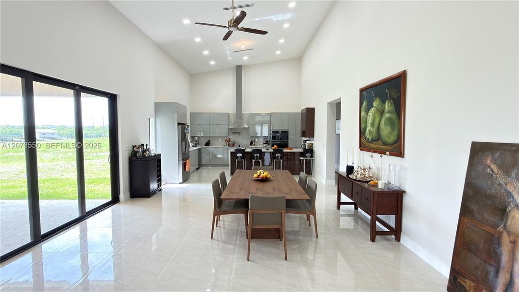 Furnished interior view inside a new home in , Loxahatchee (Image 18).