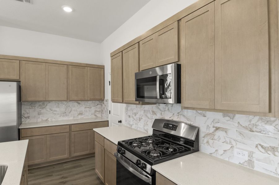 Furnished interior view inside a new home in Blanco Vista, San Marcos (Image 34).